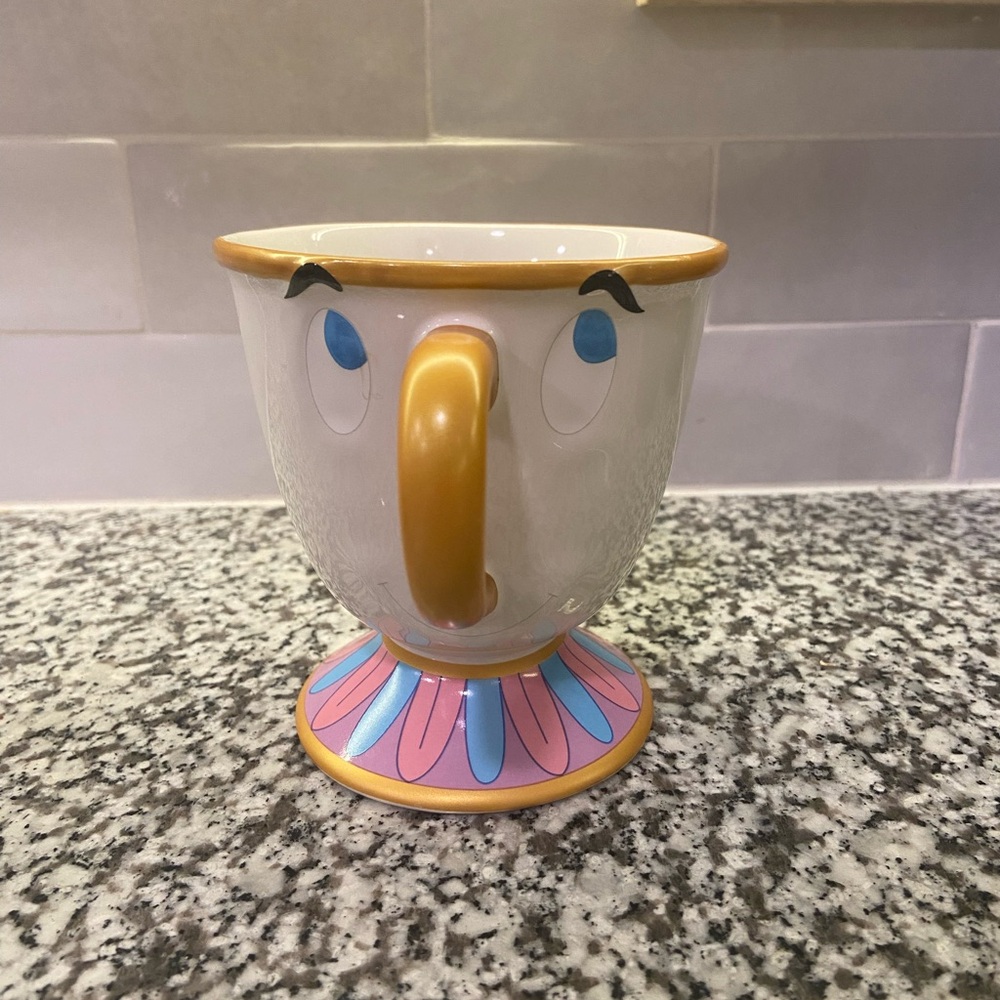 Disney Parks Beauty & the Beast Chip Coffee Mug - Picture 2 of 7